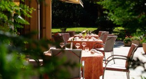 La terrasse du Rosenmeer à Rosheim avec Hubert Maetz